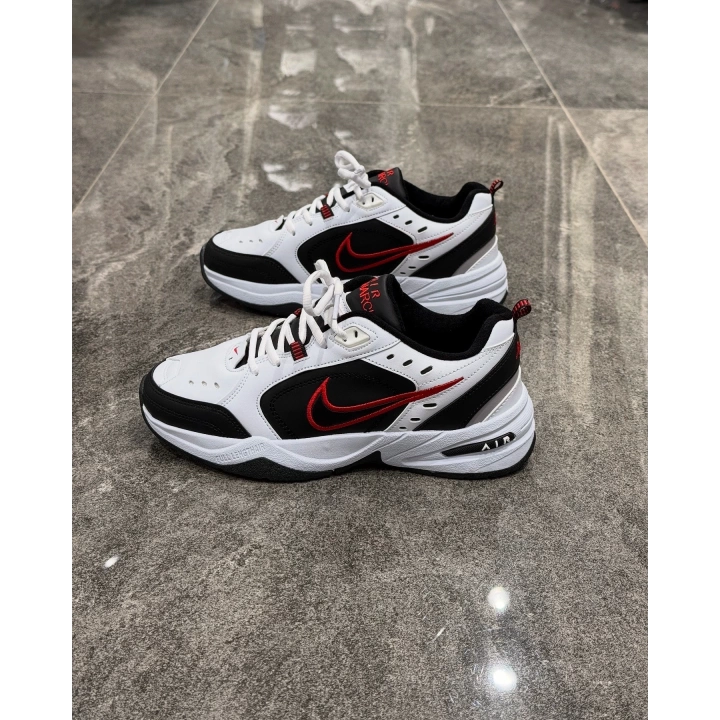 Nıke Air Monarch Beyaz Siyah Kırmızı