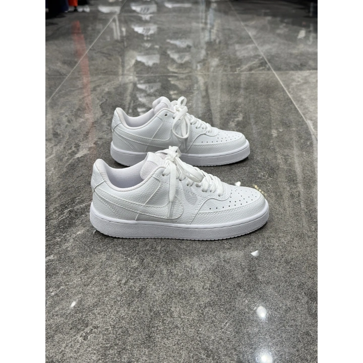 Nıke Court Vısıon Beyaz Beyaz Spor Ayakkabı