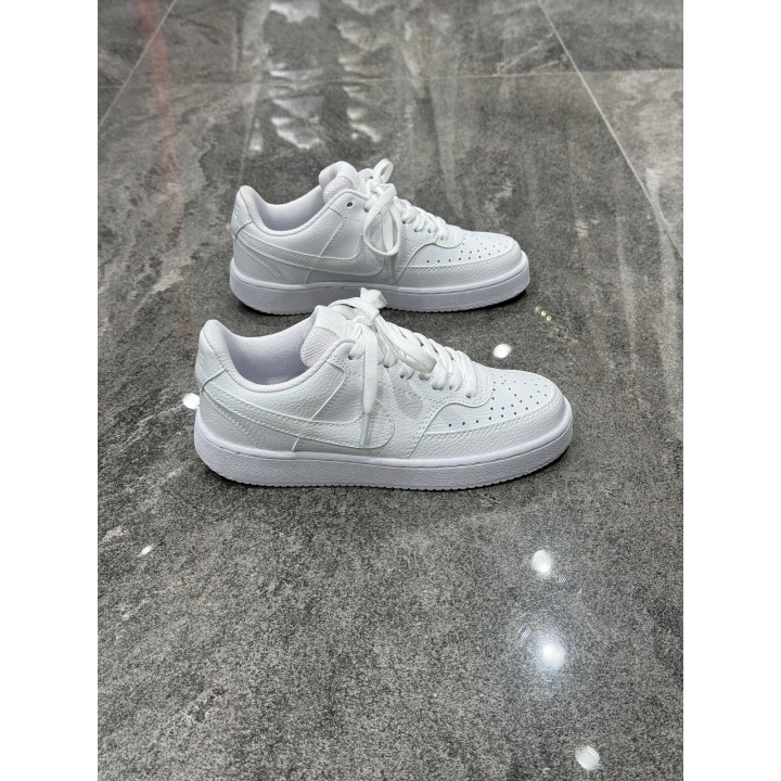 Nıke Court Vısıon Beyaz Beyaz Spor Ayakkabı