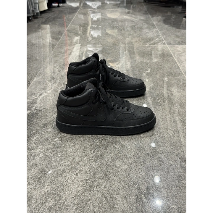 Nıke Court Vısıon Bilekli Siyah Siyah Spor Ayakkabı