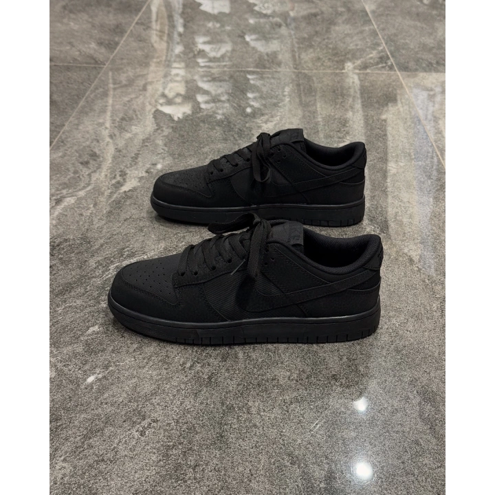 Nike Dunk Low Crazy Deri Siyah Spor Ayakkabı