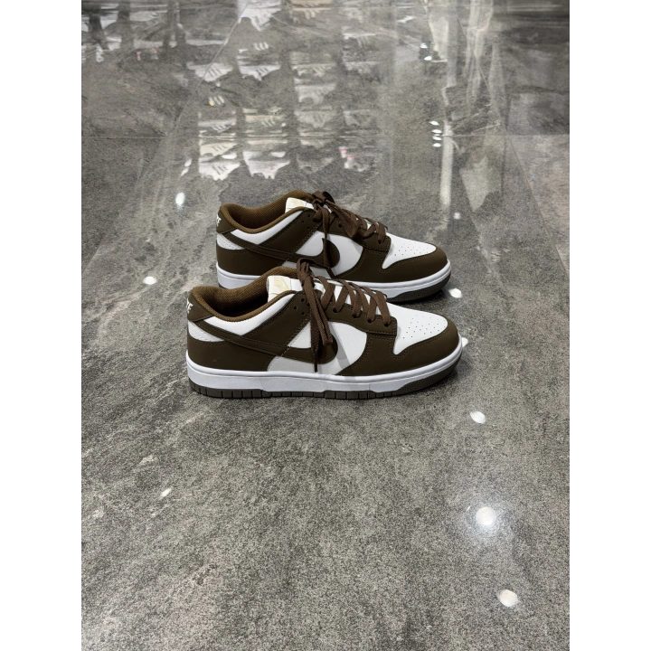 Nike Dunk SB Kahve Beyaz Detaylı Spor Ayakkabı