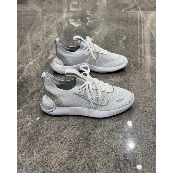 Nike Free RN FK Beyaz Gri Detaylı