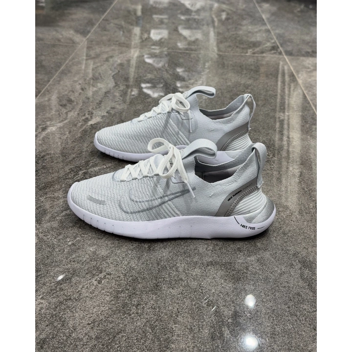 Nike Free RN FK Beyaz Gri Detaylı