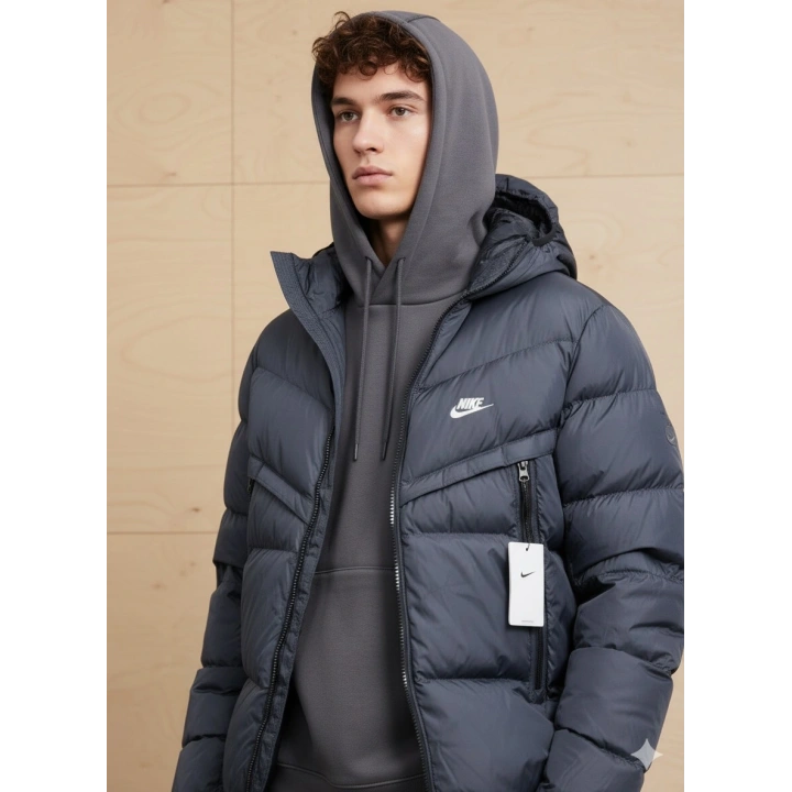 Nıke Storm Fıt Wındrunner Prımaloft Lacivert Mont