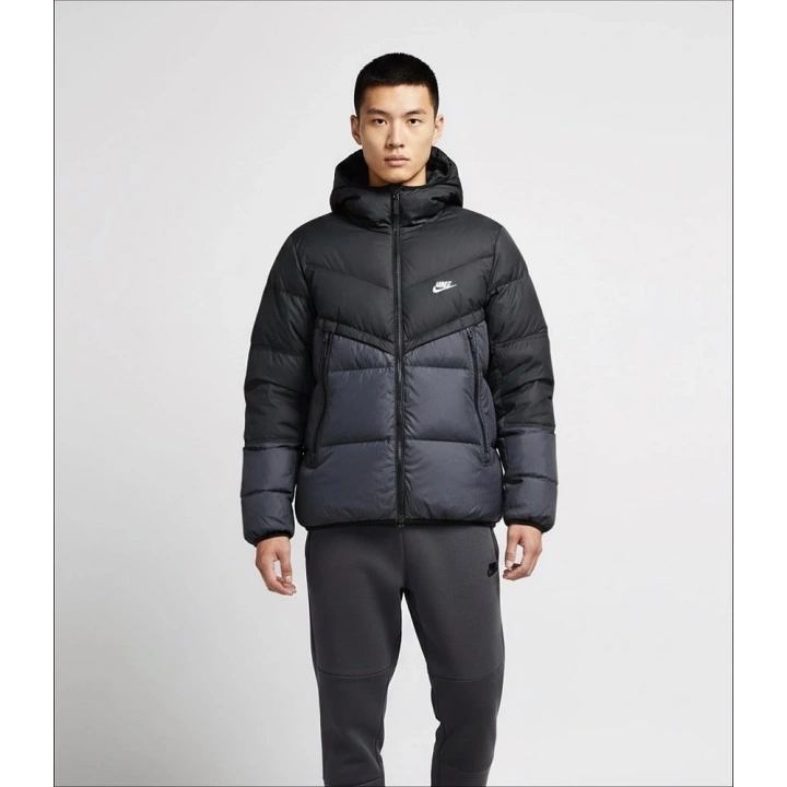 Nıke Storm Fıt Wındrunner Prımaloft Siyah Lacivert Mont