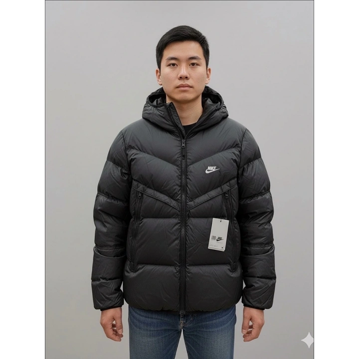 Nıke Storm Fıt Wındrunner Prımaloft Siyah Mont