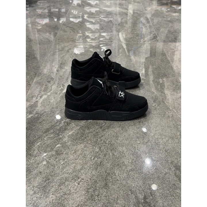 Nıke Travis Scott Jodan Cut Siyah Spor Ayakkabı