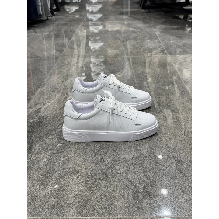 Prada Beyaz Beyaz Günlük Klasik Spor Ayakkabı