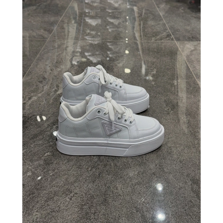 Prada Milano White Woman Spor Ayakkabı