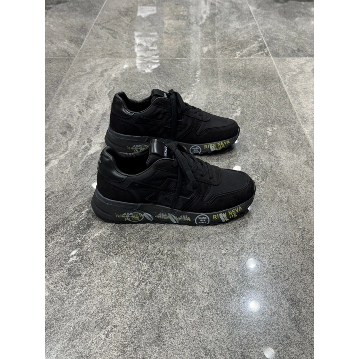 Premiata Lander Siyah X Logolu Sneaker