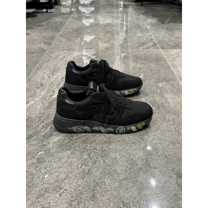 Premiata Lander Siyah X Logolu Sneaker