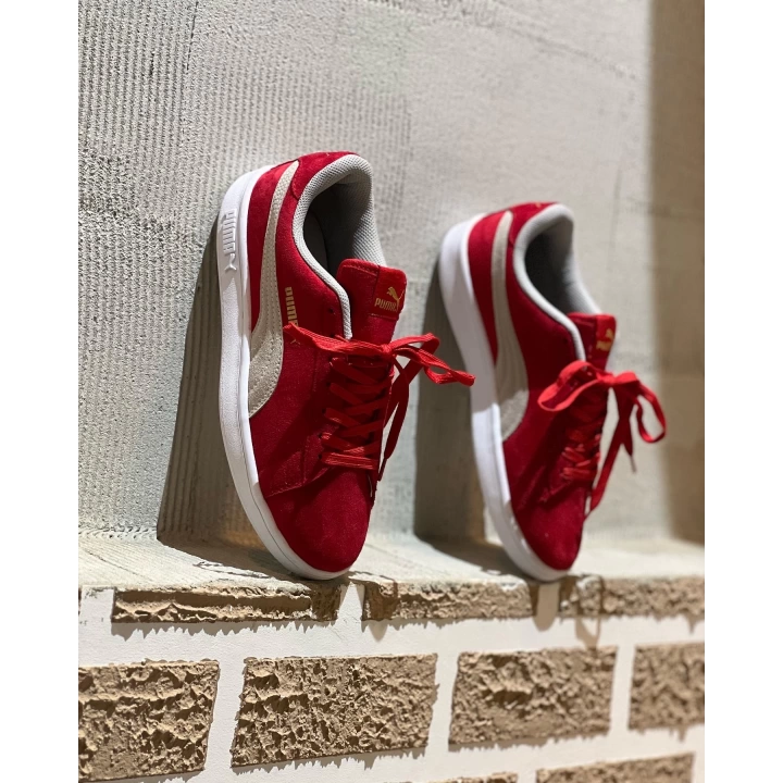 Puma Smash Kırmızı Spor Ayakkabı