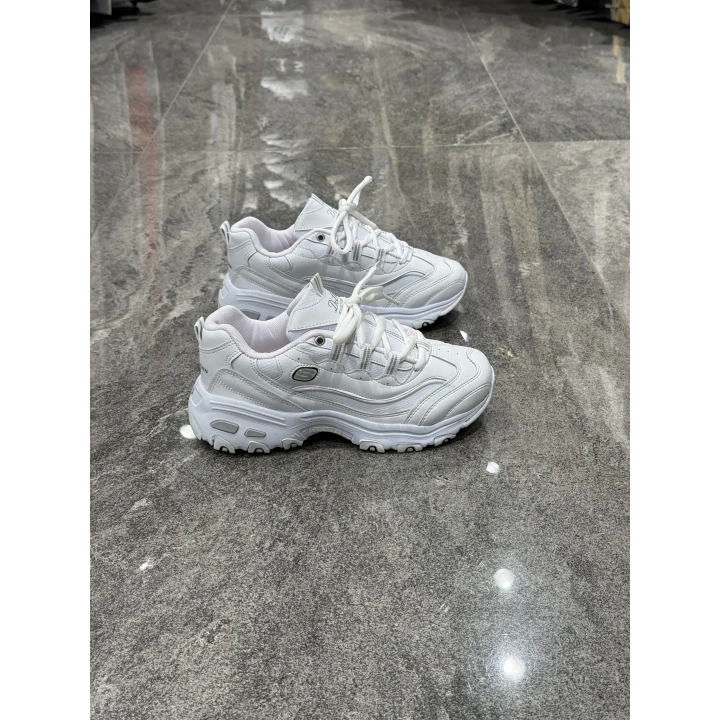 Skechers DLites Beyaz Detaylı Spor Ayakkabı