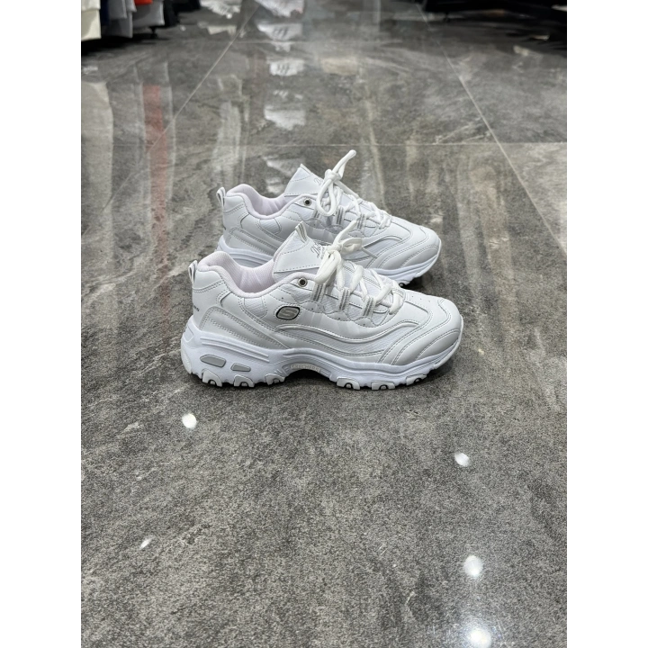 Skechers DLites Beyaz Detaylı Spor Ayakkabı