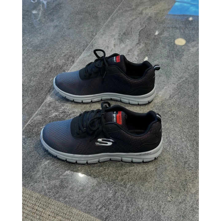 Skechers Hafıza Taban Füme Detaylı