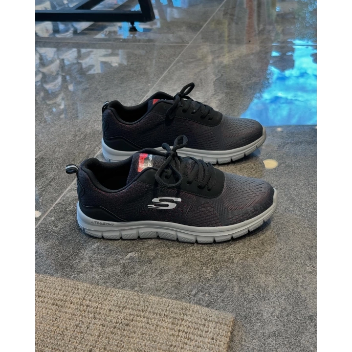 Skechers Hafıza Taban Füme Detaylı