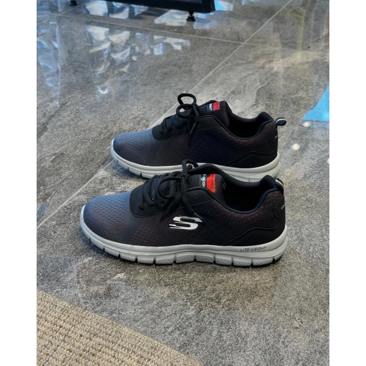 Skechers Hafıza Taban Füme Detaylı