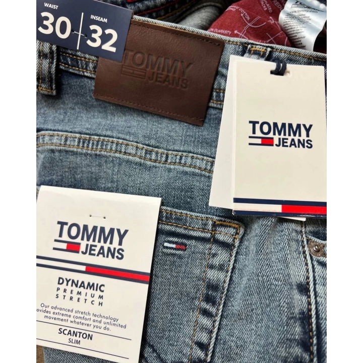 Tommy Hilfiger Açık Mavi Kot