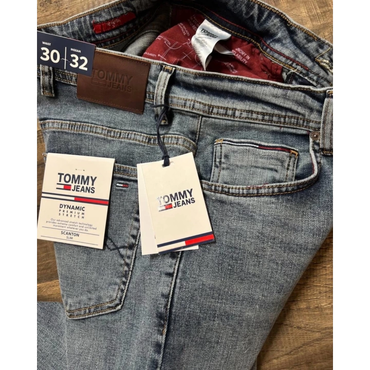 Tommy Hilfiger Açık Mavi Kot