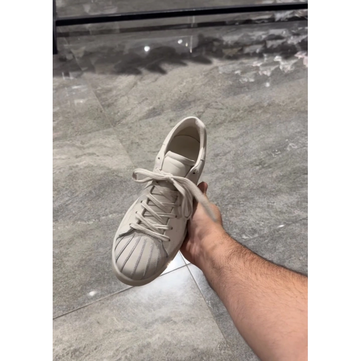 Yalçın Spor Bej Deri Casual