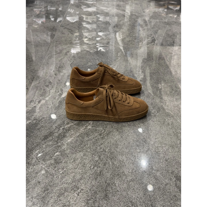 Yalçın Spor Taba Süet Erkek Deri Sneaker