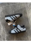 Adidas Süperstar Gri-Siyah Süet