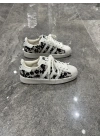 Adidas Süperstar Siyah Çiçek Desen Spor Ayakkabı