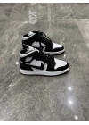 Nıke Air Jordan 1 Low Bilekli Siyah Beyaz Spor Ayakkabı