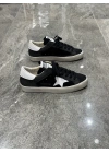 Golden Goose sstar Siyah Beyaz Yıldız Krem Taban Spor Ayakkabı