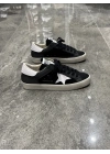 Golden Goose sstar Siyah Beyaz Yıldız Krem Taban Spor Ayakkabı
