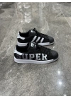 Adidas Süperstar Graphic Detaylı Siyah Beyaz Spor Ayakkabı