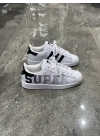 Adidas Süperstar Graphic Detaylı Beyaz Gri Spor Ayakkabı