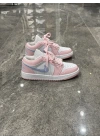 Nıke Jordan Beyaz Pembe Lila Detaylı Spor Ayakkabı