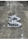 Adidas Süperstar Graphic Detaylı Beyaz Yeşil Spor Ayakkabı