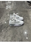 Air Jordan 4 White Grey Sneaker