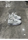 Air Jordan 4 White Grey Sneaker