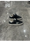 Golden Goose sstar Siyah Gümüş Yıldız Detaylı Spor Ayakkabı