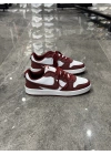 Nıke Court Borough Low 2 Bordo Beyaz Spor Ayakkabı