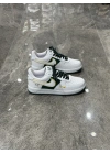 Nıke Air Force 1 Low Beyaz Yeşil Sarı Detaylı Spor Ayakkabı