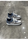 Nıke Air Force 1 Low Gri Laci Beyaz Detaylı Spor Ayakkabı