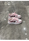 Nıke Dunk Pembe Beyaz Bordo Detaylı Spor Ayakkabı