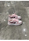 Nıke Dunk Pembe Beyaz Bordo Detaylı Spor Ayakkabı