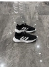 Adidas Jetboost Siyah Beyaz Çizgi Detaylı Spor Ayakkabı