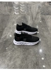 Loewe X On Running Siyah Beyaz Bez Detaylı Spor Ayakkabı