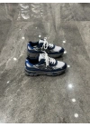 Asıcs Gel-Nyc Chunky Koyu Laci Gri Detaylı Spor Ayakkabı