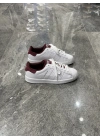 Adidas Süperstar Beyaz Bordo Topuk Detaylı Spor Ayakkabı