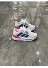 Adidas Adistar CS Beyaz Mavi Pembe Detaylı Spor Ayakkabı