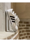 Adidas Beyaz Siyah Bez Spor Ayakkabı