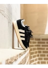 Adidas Campüs Siyah Beyaz kauçuk Taban Detaylı